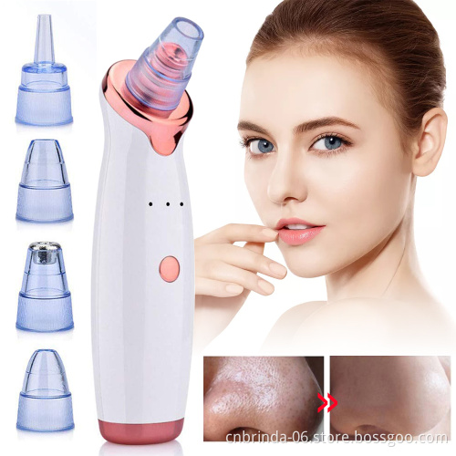 Blackhead Remover Skin Care Facial Pore Cleaner Vacuum Suction Tool Acne Pimple Removal Cleaner Machine Beauty Tool